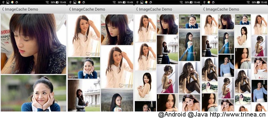 Android ImageCache图片缓存，使用简单，支持预取，支持多种缓